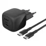 Cargador USB-C Belkin BOOSTCHARGE 45W PD PPS – fuente de alimentación compacta 45W USB-C PD PPS
