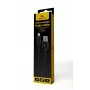 Gembird CCDB-mUSB2B-AMLM-6 cable de USB-A a Lightning, trenzado de algodón, conectores metálicos, USB 2.0, 1,8 m, negro