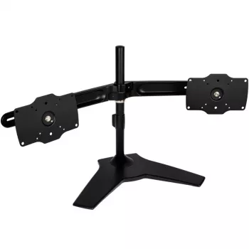 SilverStone SST-ARM23BS-L - soporte para dos monitores - negro