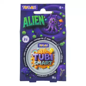 Pasta de modelar TUBAN Tubi Smart – Alien, lila, 50 g
