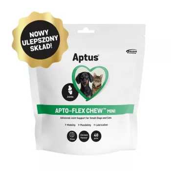 APTUS Apto-flex Chew Mini Soporte articular – Complemento alimenticio para perros y gatos – 40