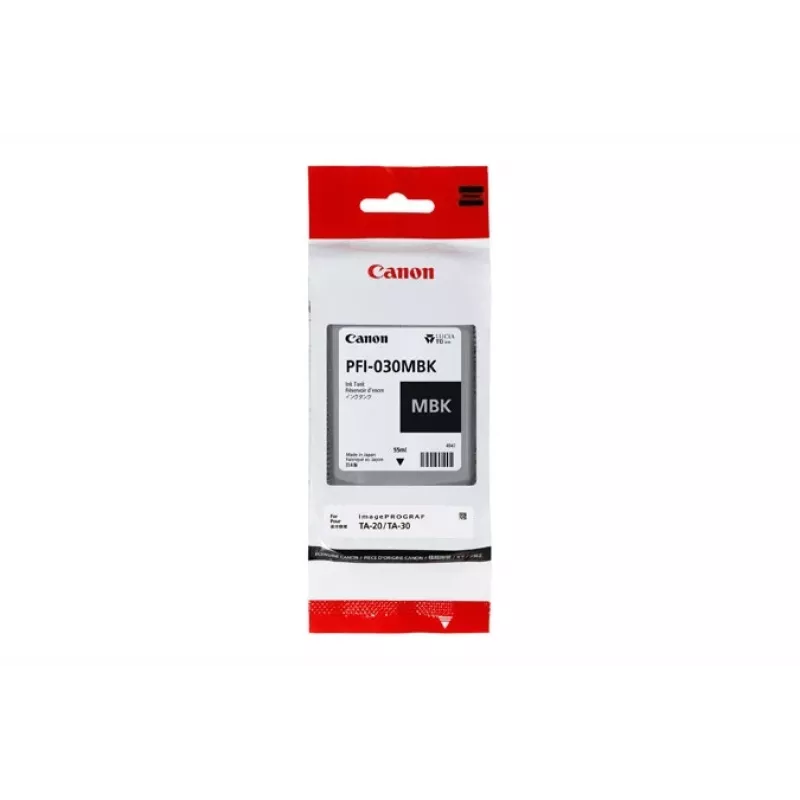 Canon PFI-030 MBK Cartucho de tinta 1 ud. original negro mate