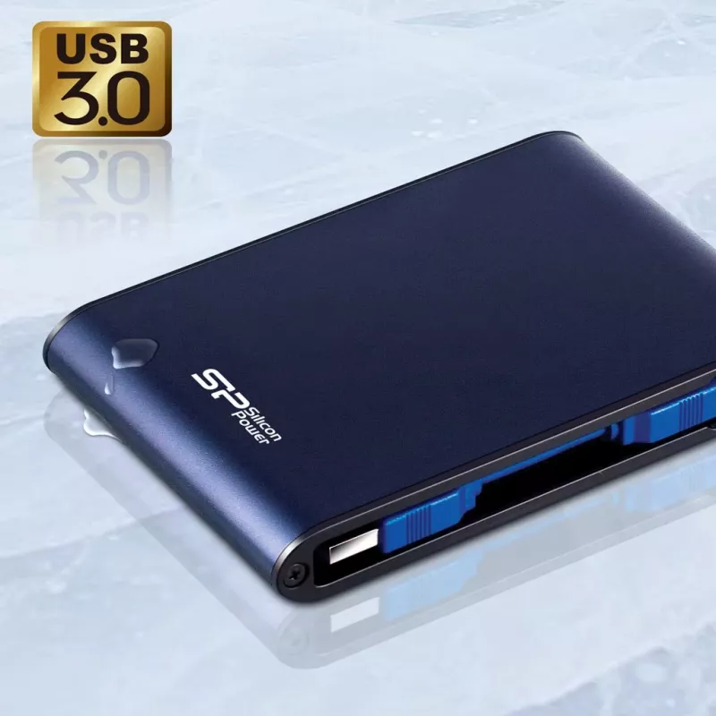 Disco duro externo Silicon Power 1 TB USB 3.2 Armor A80