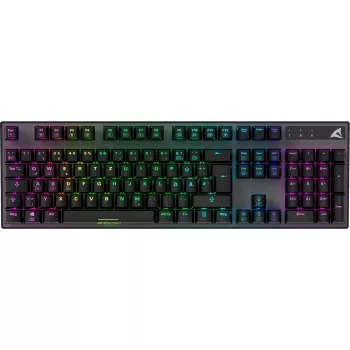 Teclado Sharkoon SKILLER SGK20 rojo