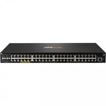 HPE - Serie Aruba - Switch - 2930F 48G PoE+ 4SFP - L3 - Gestionado - 48 x 10/100/1000 (PoE+) + 4 x Gigabit SFP (Uplink) montaje en rack PoE+ (740 W)