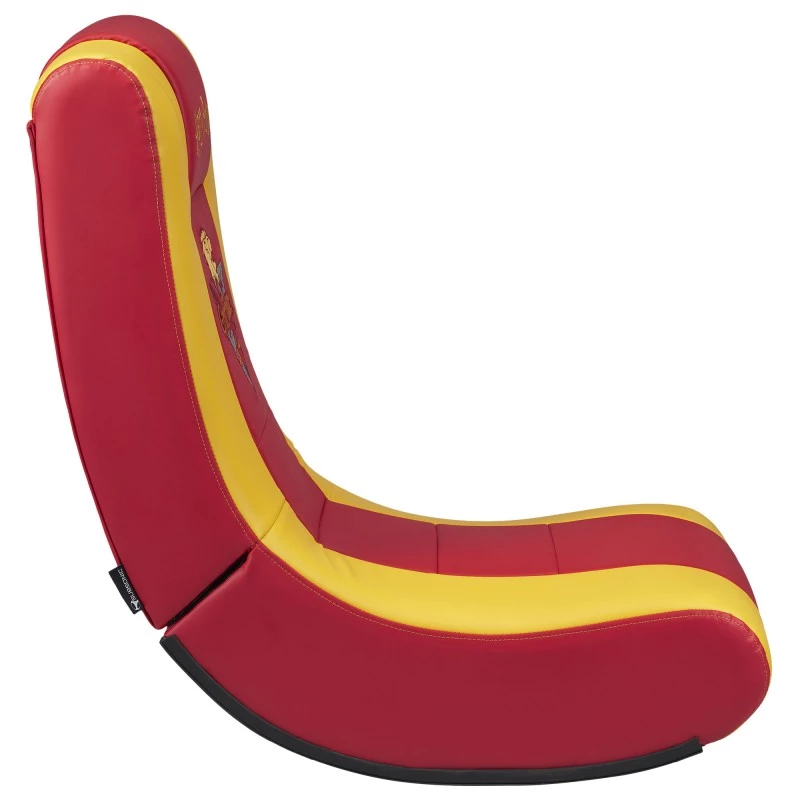 Silla gaming para consola Subsonic SA5610-H1 asiento acolchado rojo amarillo