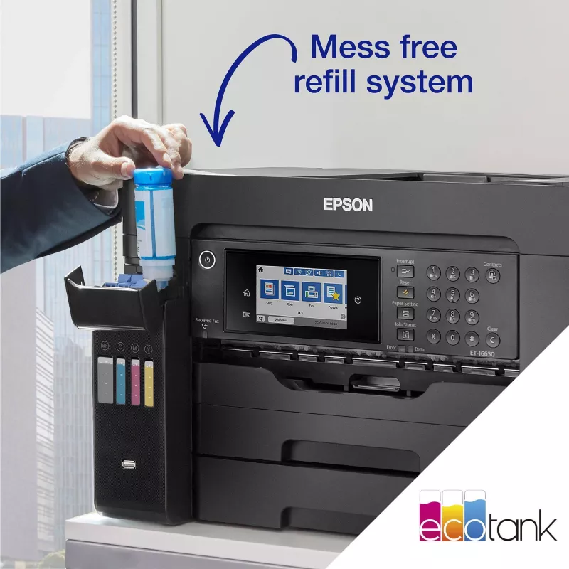 Epson EcoTank ET-16605 Inyección de tinta A3 4800 x 2400 DPI 32 ppm Wi-Fi