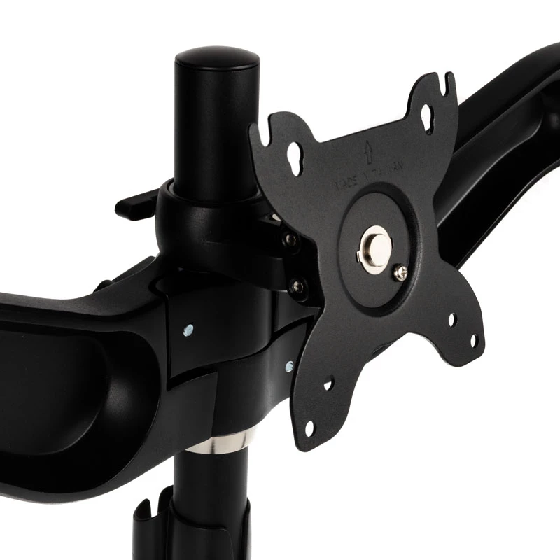 SilverStone SST-ARM31BS soporte de brazo para tres monitores, negro