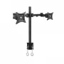Soporte de mesa giratorio para doble monitor 13-27