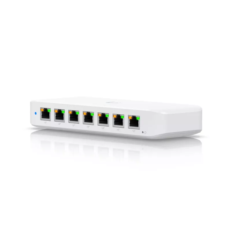 Ubiquiti Ultra 210W conmutador gestionado L2 Gigabit Ethernet (10/100/1000) Power over Ethernet (PoE) blanco