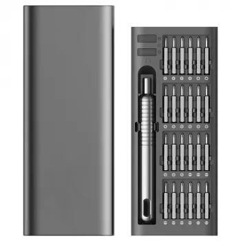 Juego de destornilladores de precisión magnéticos, 51 uds.