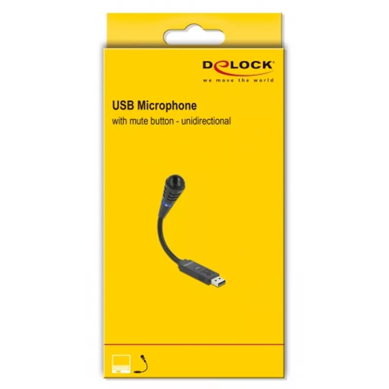 Micrófono para portátil DeLOCK 66499