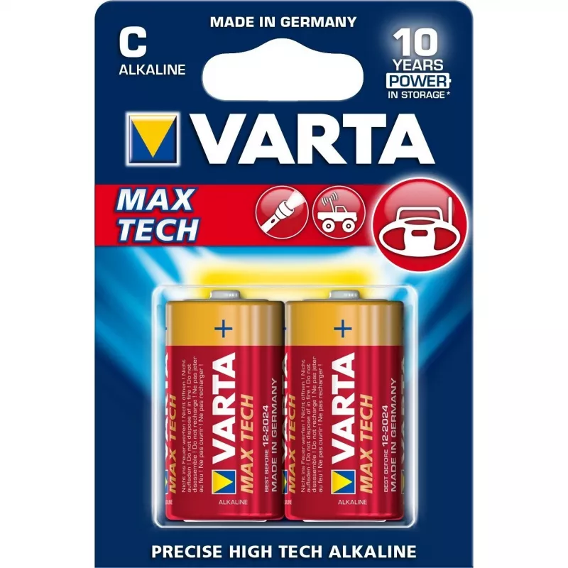 Varta Longlife Max Power - pila 2 x C - alcalina (04714 101 402)