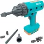 Destornillador eléctrico de juguete BRIO Builder modelo 63460000 — diseño realista, herramienta a pilas