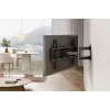 Soporte de pared para TV con movimiento completo GEMBIRD WM-90ST-01 para televisores de 37–90 inch, máx. 50 kg, VESA hasta 600x400, giro 90°, inclinación -5–15°