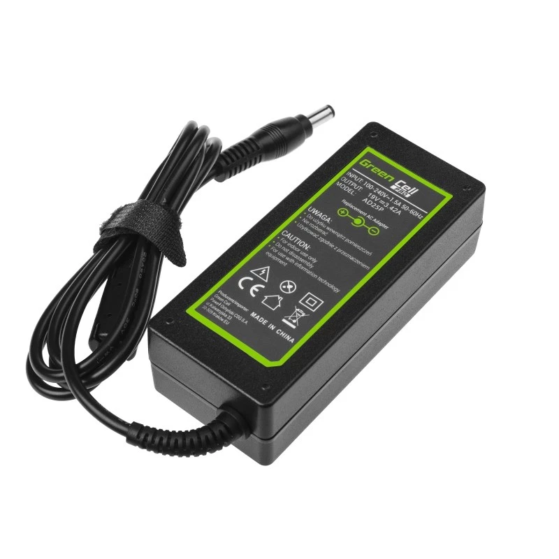 Fuente de alimentación/adaptador Green Cell AD25P interior 65 W negro