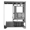 Caja de PC semitorre TACENS Mars Gaming MCPRISMA, negra, cristal templado, compatible con ATX/Micro-ATX/Mini-ITX, 2x bahías de 3,5