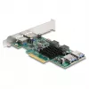 Tarjeta PCI Express x4 DeLOCK 2 x USB 5 Gbit/s Type-A 2 x USB interna