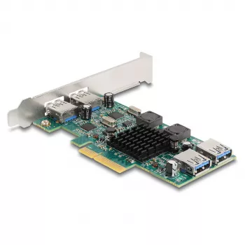 Tarjeta PCI Express x4 DeLOCK 2 x USB 5 Gbit/s Type-A 2 x USB interna