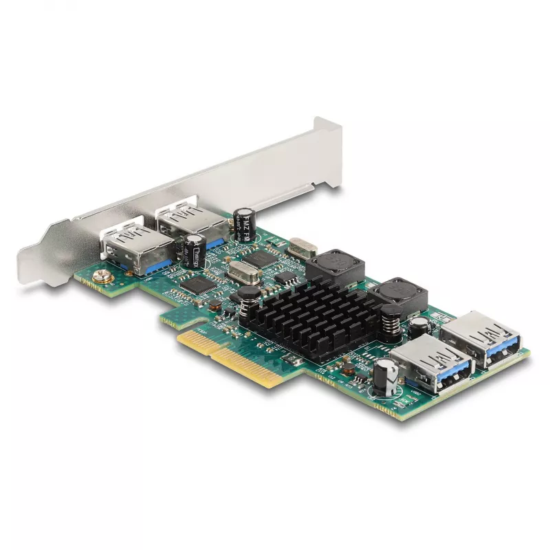 Tarjeta PCI Express x4 DeLOCK 2 x USB 5 Gbit/s Type-A 2 x USB interna