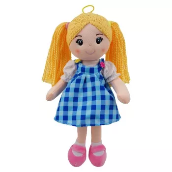 TULILO Basia muñeca de tela 35 cm juguete de tela suave para niños