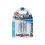 ANSMANN 5030142 Batería NiMH Micro AAA, teléfono DECT, 800mAh, pack de 3