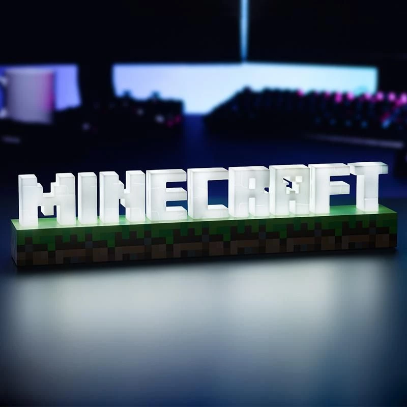 Luz Paladone Minecraft Logo