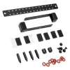 Lian Li GB-002 soporte universal para tarjeta gráfica, acero, 128,4 mm, negro, 2 uds.