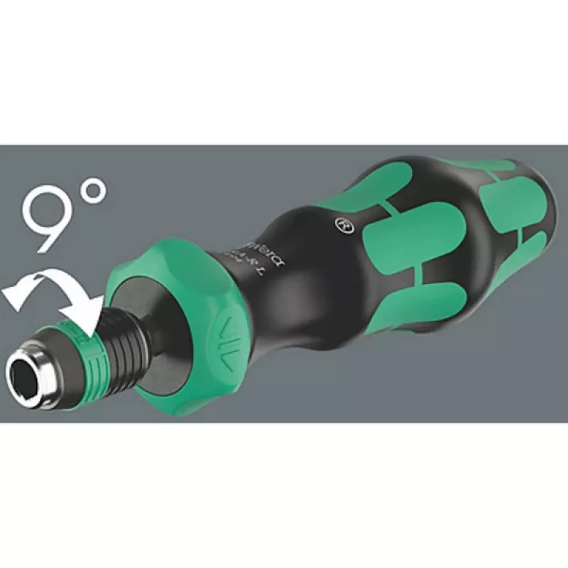 Wera 838 RA-R L Portabrocas manual con carraca 1/4