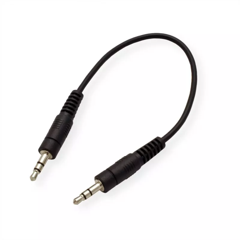 Cable de audio ROLINE - conector jack mini estéreo macho a conector jack mini estéreo macho