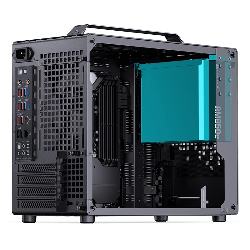 Jonsplus Caja MATX con asa Z20 – negra