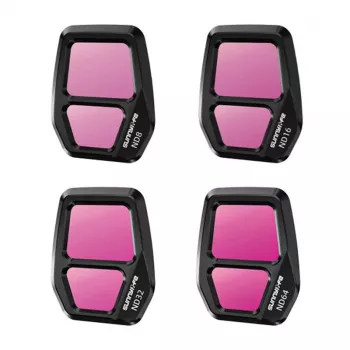 Filtro de objetivo Sunnylife A3S-FI926 para AIR 3S ND8 ND16 ND32 ND64 compatible con cámara de dron