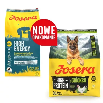 Pienso seco para perros JOSERA High Protein Adult Chicken — bolsa de 3 kg, receta rica en proteínas para perros adultos