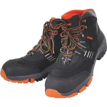Botas de seguridad STIHL S3 talla 48 negro/naranja piel KW10 Stihl (00884890048)