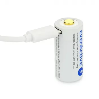 Batería recargable everActive EV16340 700mAh 3V con función de carga micro-USB