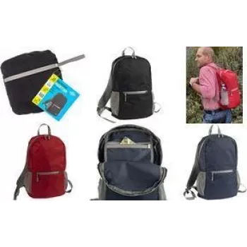 Mochila WEDO 582703, tejido sintético, azul, capacidad 12–13 l