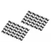 DIGITUS - Clips para cables con codificación por colores - para cables de parcheo - negro (paquete de 100) (A-CC-BL)
