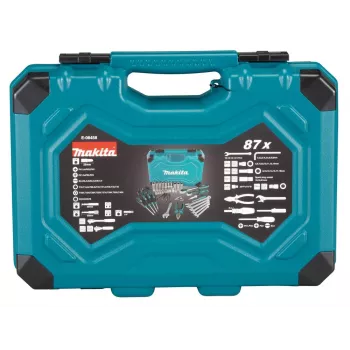 Juego de herramientas de mecánico Makita E-08458 87 herramientas