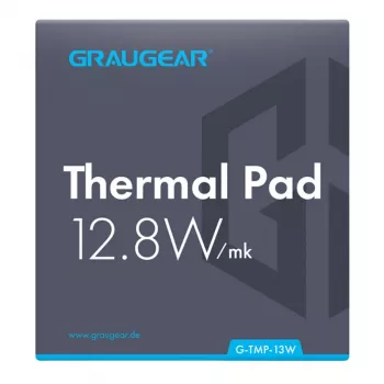 Graugear Almohadilla térmica para CPU o memoria RAM, 100 x 45 x 1 mm