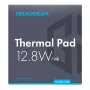 Graugear Almohadilla térmica para CPU o memoria RAM, 100 x 45 x 1 mm
