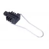 Soporte para cable de fibra óptica Extralink 1F diámetro máximo de haz 2,9 mm negro acero