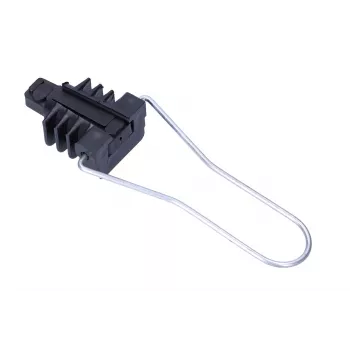 Soporte para cable de fibra óptica Extralink 1F diámetro máximo de haz 2,9 mm negro acero