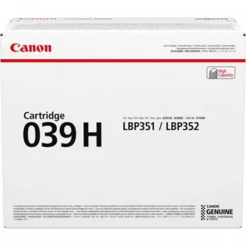 Tóner Canon negro Cartridge 039H 0288C002