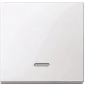 Interruptor de luz Merten 431019, blanco, control por pulsador, 1 elemento