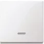 Interruptor de luz Merten 431019, blanco, control por pulsador, 1 elemento