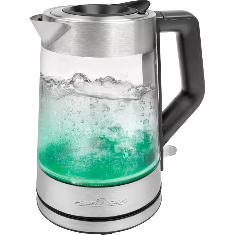 Proficook hervidor eléctrico de cristal PC-WKS 1190 G