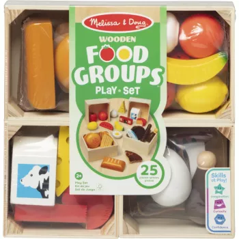 Melissa & Doug grupos de alimentos, cocina de juguete