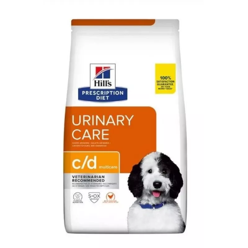 HILL'S PRESCRIPTION DIET Canine Urinary Care c/d Multicare pienso para perros pollo 1,5 kg