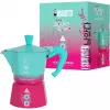 Bialetti Moka Express Squid Game colección de cápsulas - azul rosa