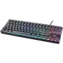 Teclado gaming GAMIAC TKL90G, Kailh azul – negro/gris